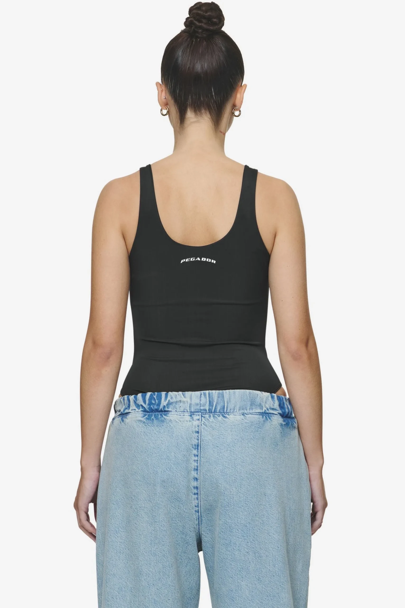 Pegador Bodysuits|Donna String Top Body Black