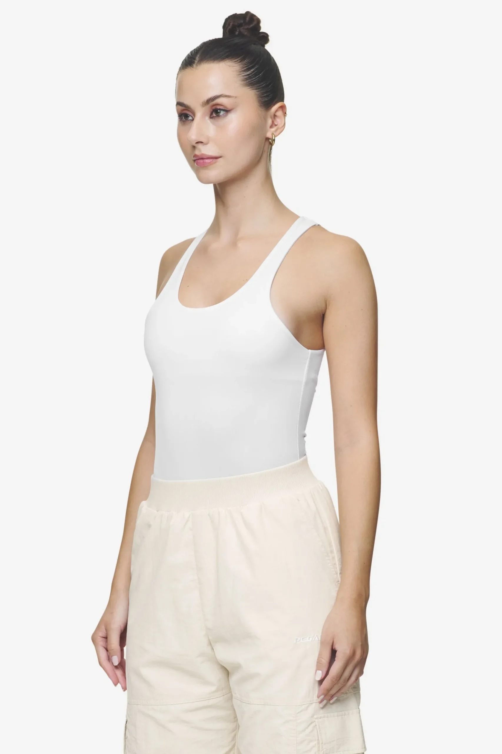 Pegador Bodysuits|Donna String Top Body White