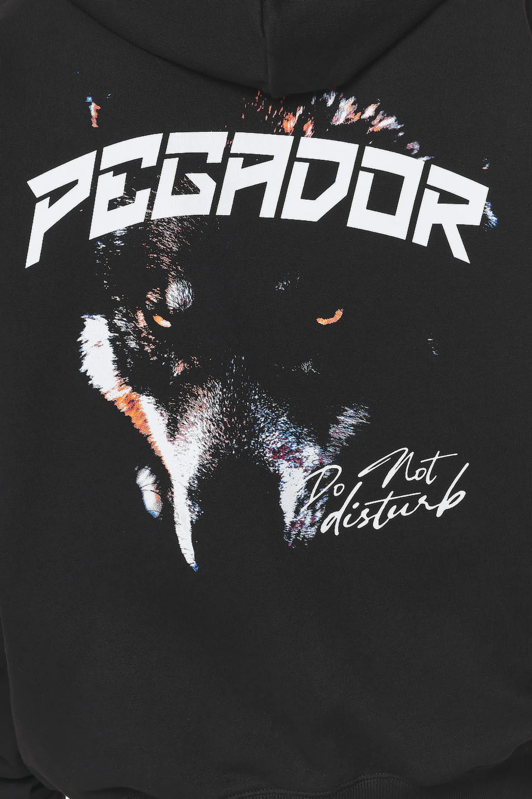 Pegador Hoodies|Zip Hoodies|Donora Oversized Sweat Jacket Black