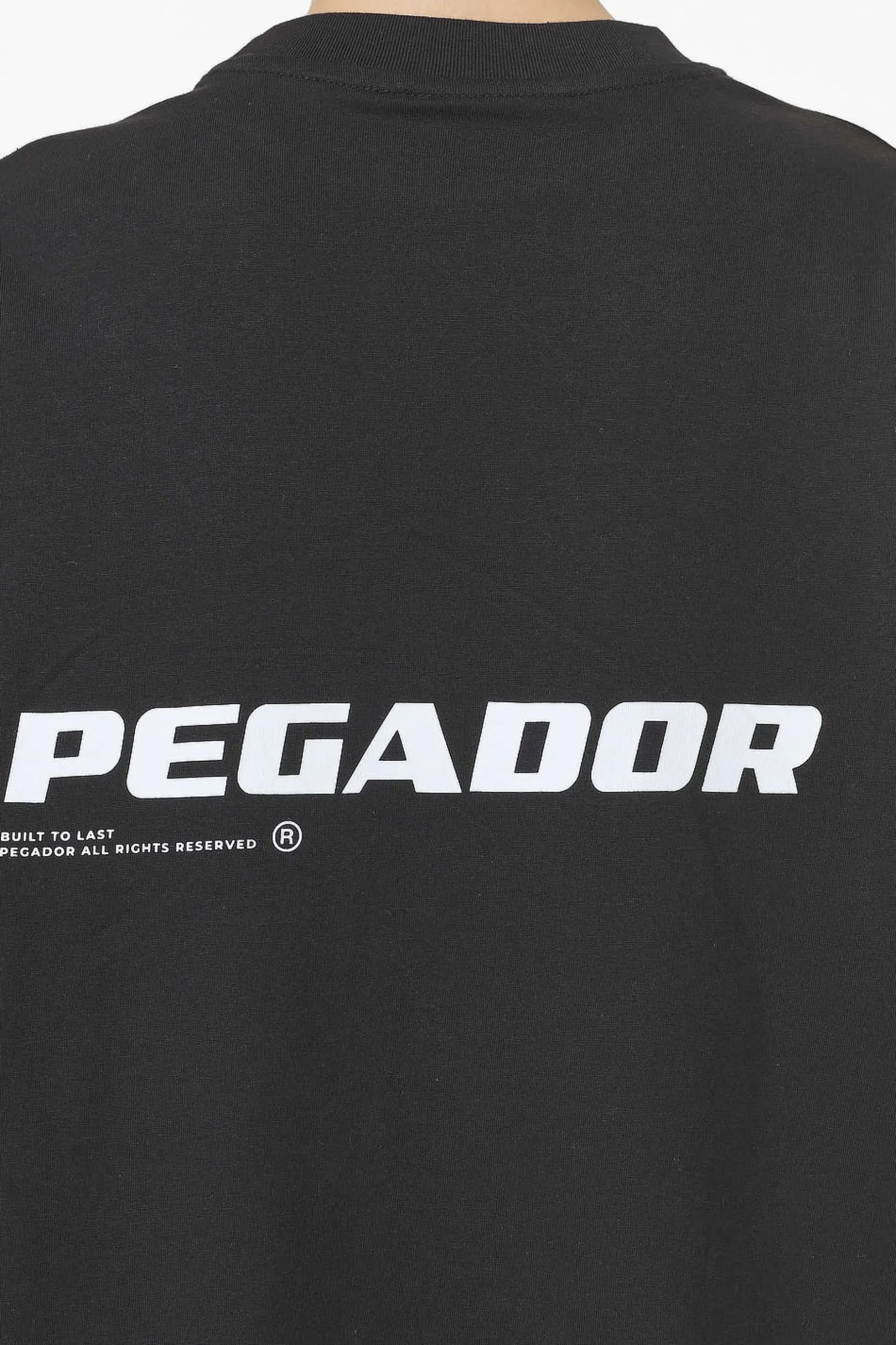 Pegador Tees|Dorothy Heavy Oversized Tee Black