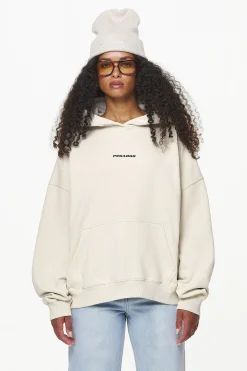 Pegador Hoodies|Dorothy Oversized Hoodie Vintage Washed Bone White