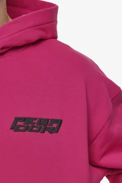 Pegador Hoodies|Doyer Oversized Hoodie Washed Virtual Pink