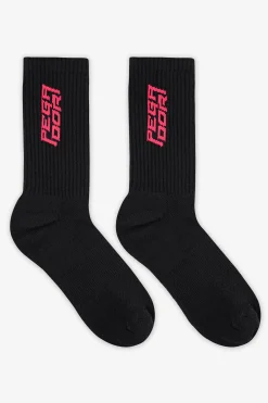 Pegador Socks|Socks|Doyer Socks Black Virtual Pink