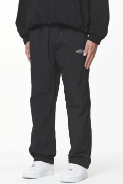 Pegador Pants & Joggers|Drewo Wide Track Pants Onyx Black