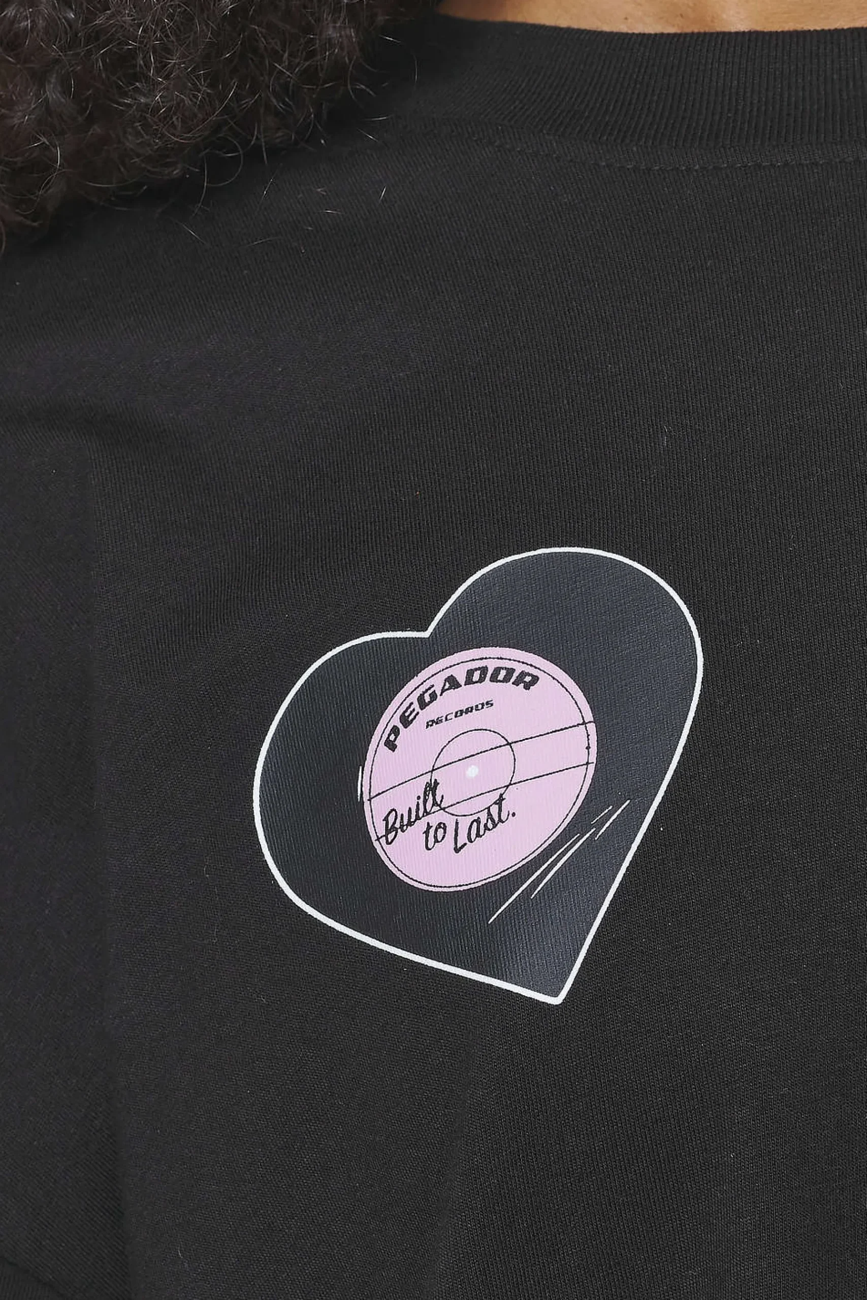 Pegador Tees|Drury Heavy Oversized Tee Black