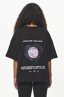 Pegador Tees|Drury Heavy Oversized Tee Black
