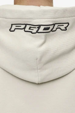Pegador Hoodies|Duan Boxy Hoodie Washed Light Beige