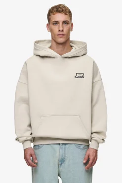 Pegador Hoodies|Duan Boxy Hoodie Washed Light Beige