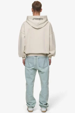Pegador Hoodies|Duan Boxy Hoodie Washed Light Beige