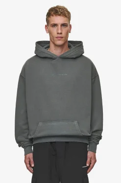 Pegador Hoodies|Dubose Oversized Hoodie Vintage Anthracite
