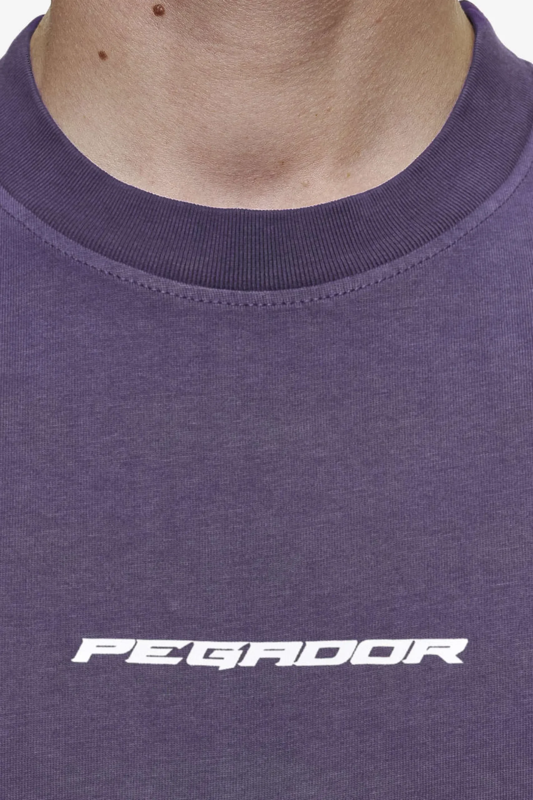 Pegador Tees|Dubose Oversized Tee Vintage Deep Purple