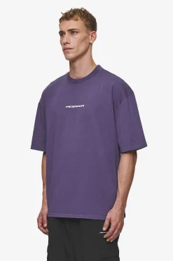Pegador Tees|Dubose Oversized Tee Vintage Deep Purple