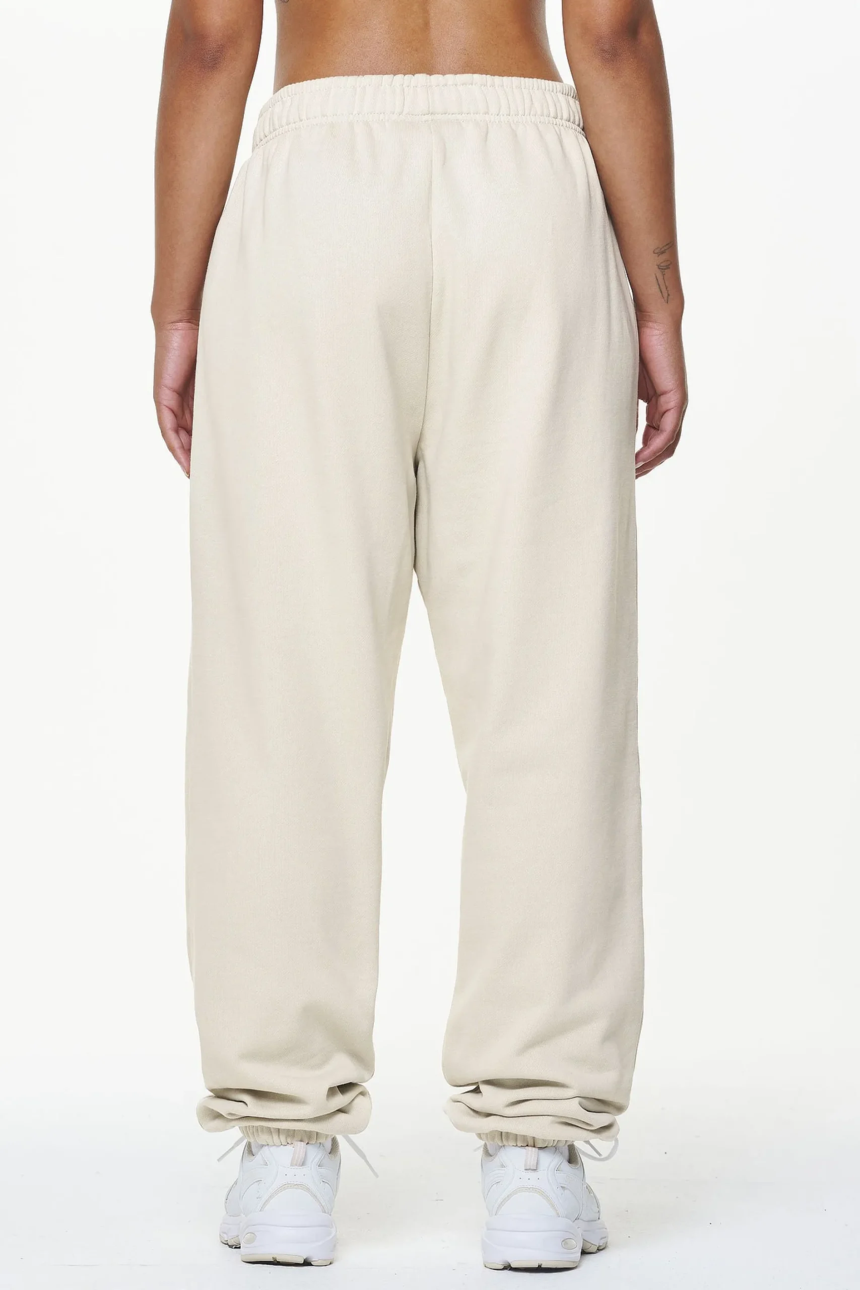 Pegador Pants|Durward High Waisted Sweat Pants Vintage Washed Bone White