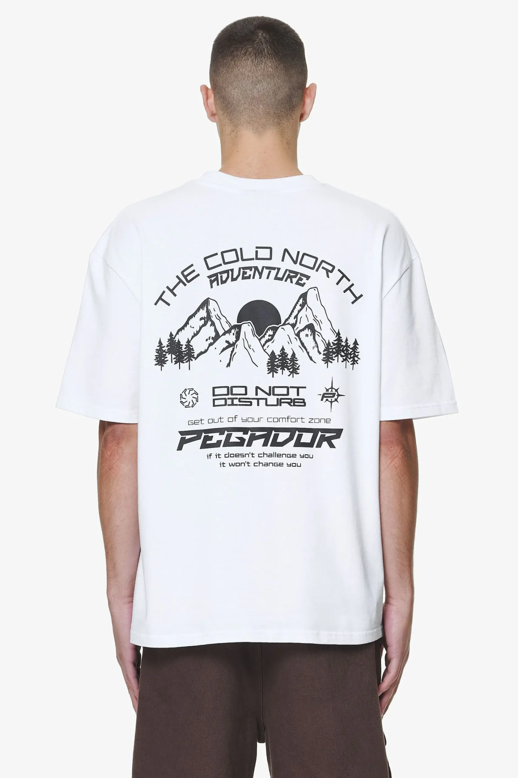 Pegador Tees|Eads Oversized Tee White