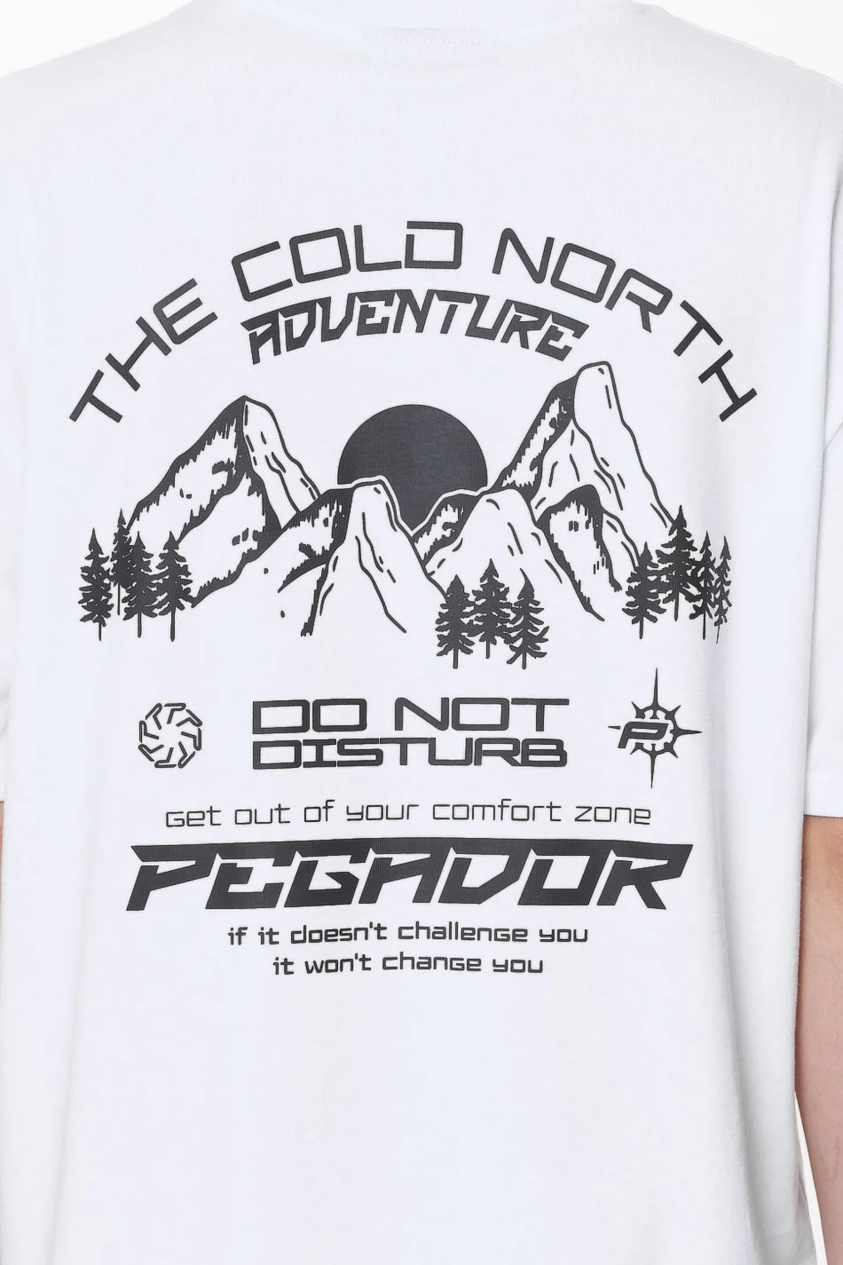 Pegador Tees|Eads Oversized Tee White