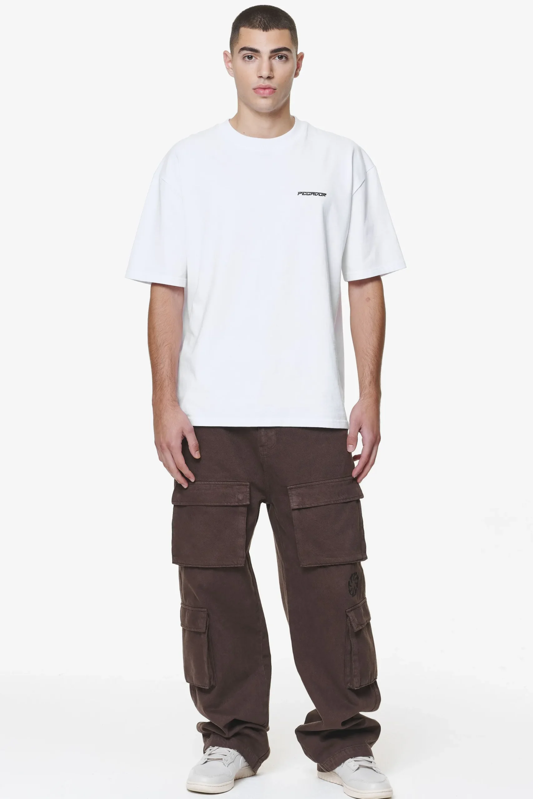 Pegador Tees|Eads Oversized Tee White