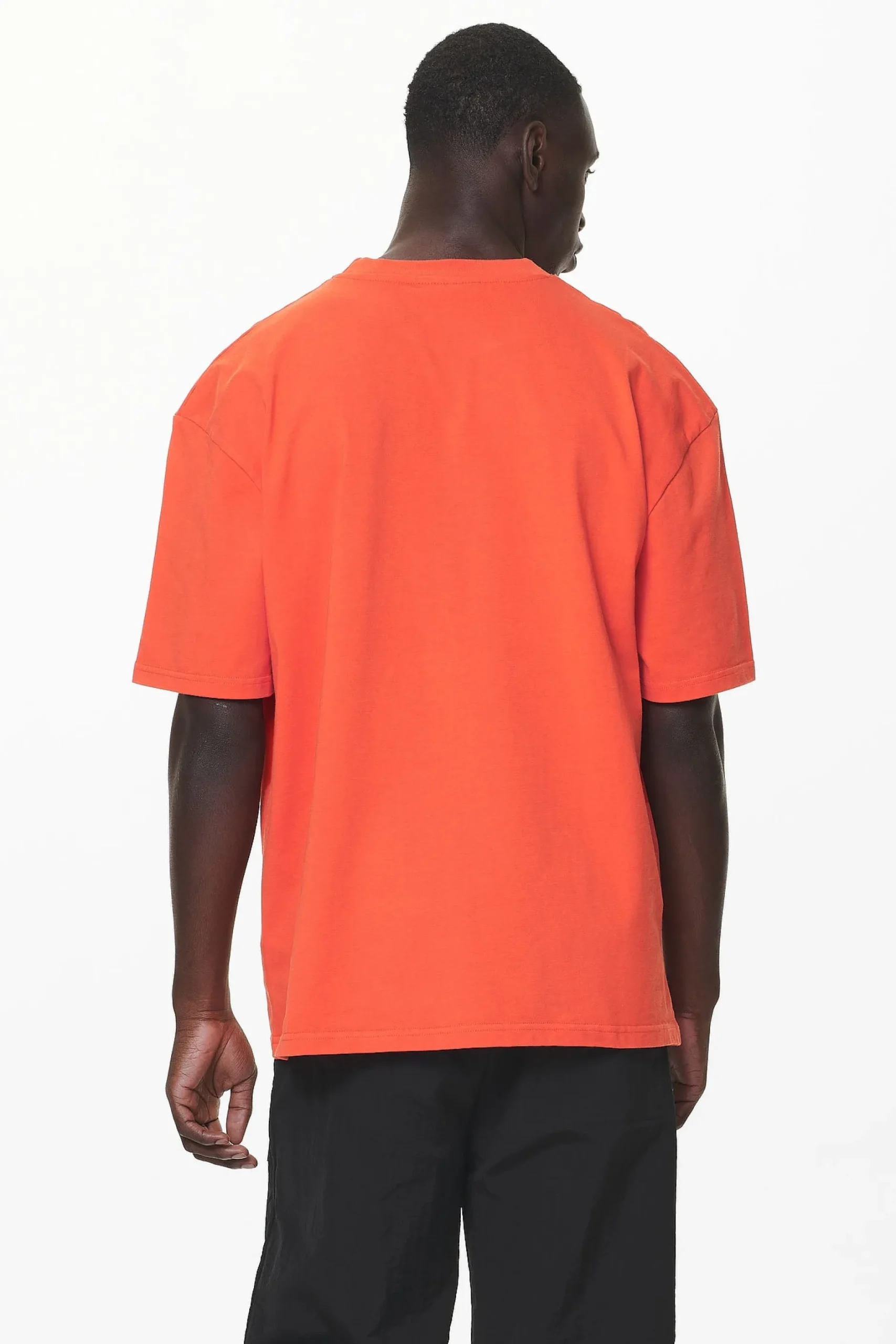 Pegador Tees|Eazor Oversized Tee Washed Signal Red