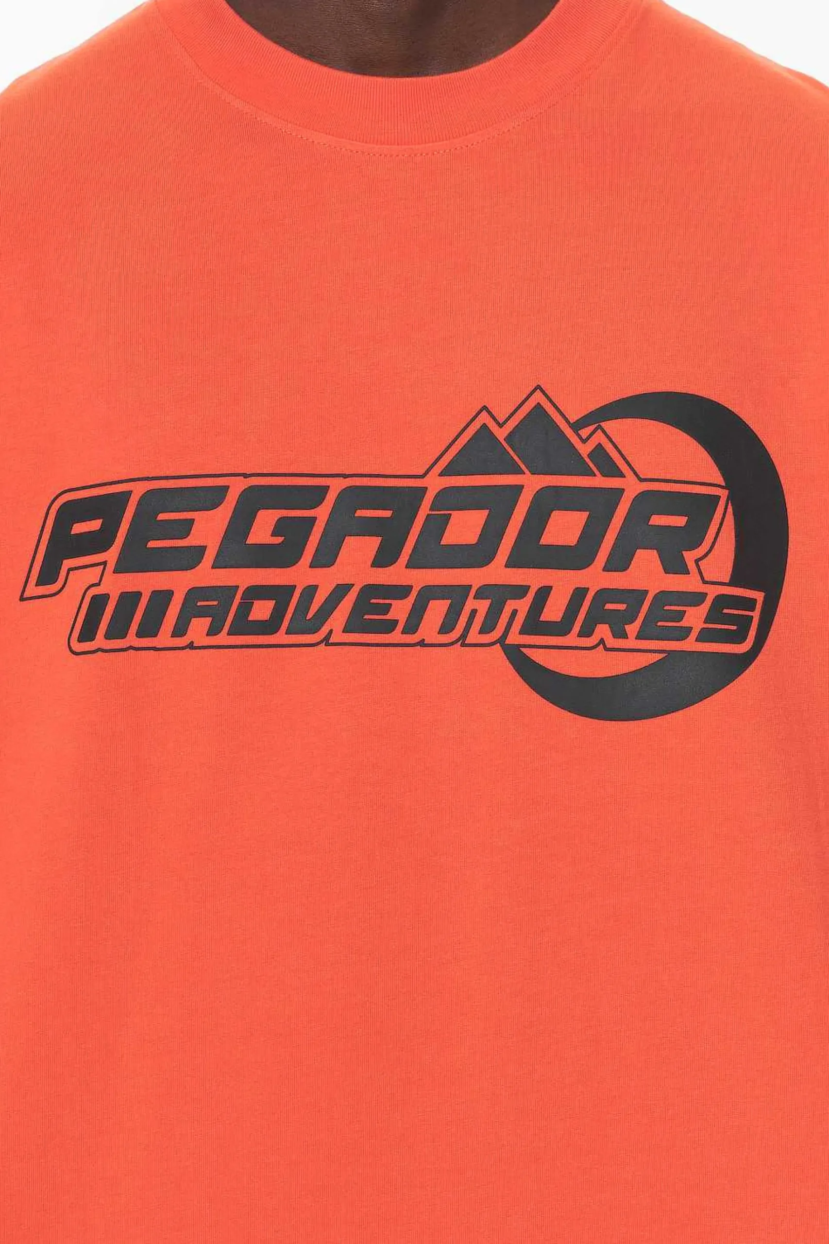 Pegador Tees|Eazor Oversized Tee Washed Signal Red