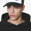 Pegador Caps & Hats|Eazor Trucker Cap Black White