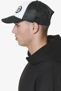 Pegador Caps & Hats|Eazor Trucker Cap Black White