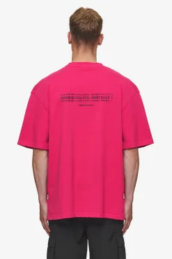 Pegador Tees|Edens Oversized Tee Washed Virtual Pink