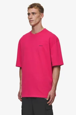 Pegador Tees|Edens Oversized Tee Washed Virtual Pink