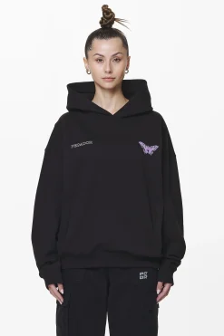 Pegador Hoodies|EIRA OVERSIZED HOODIE Black
