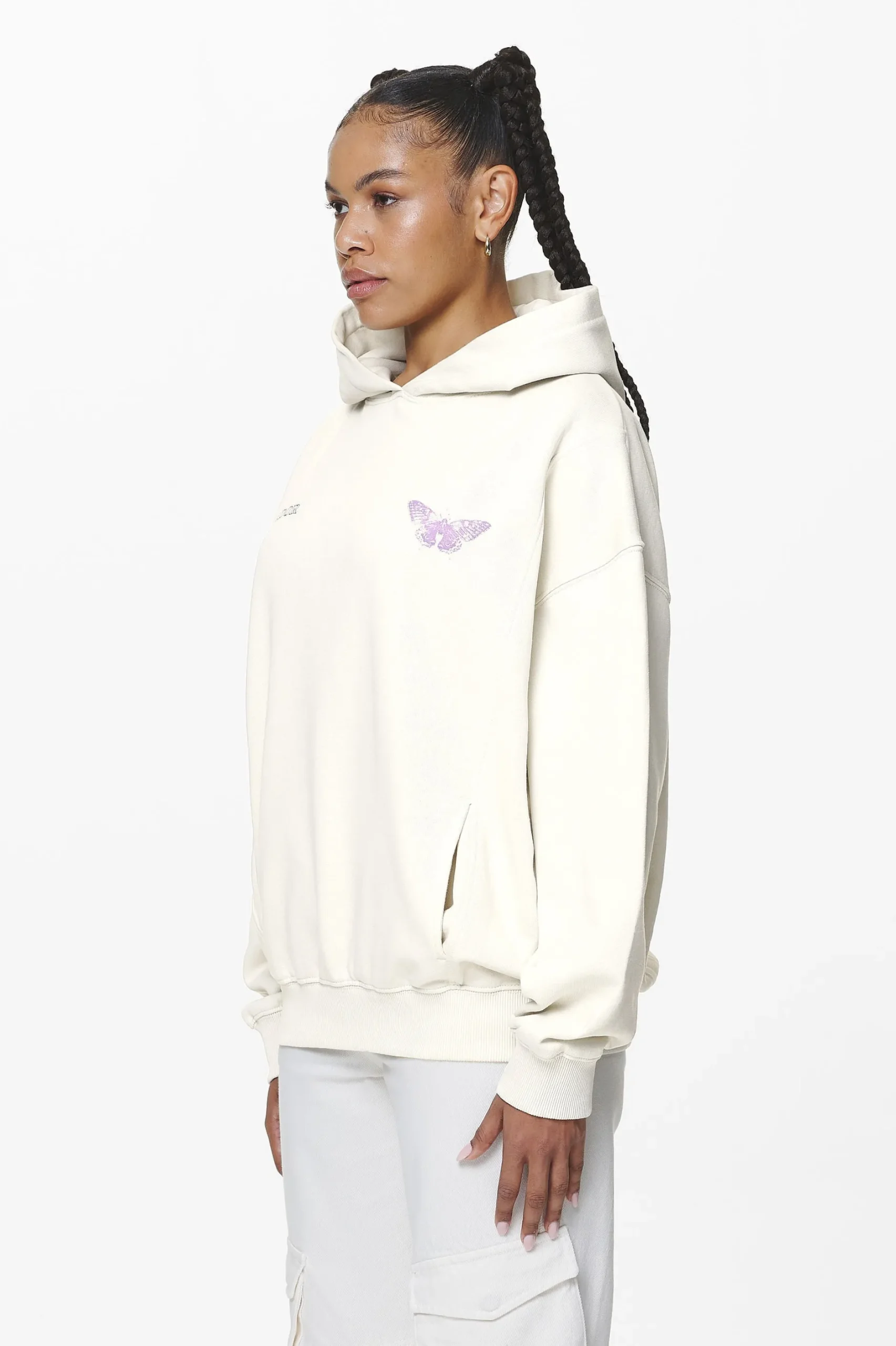 Pegador Hoodies|Eira Oversized Hoodie Washed Salty Cream
