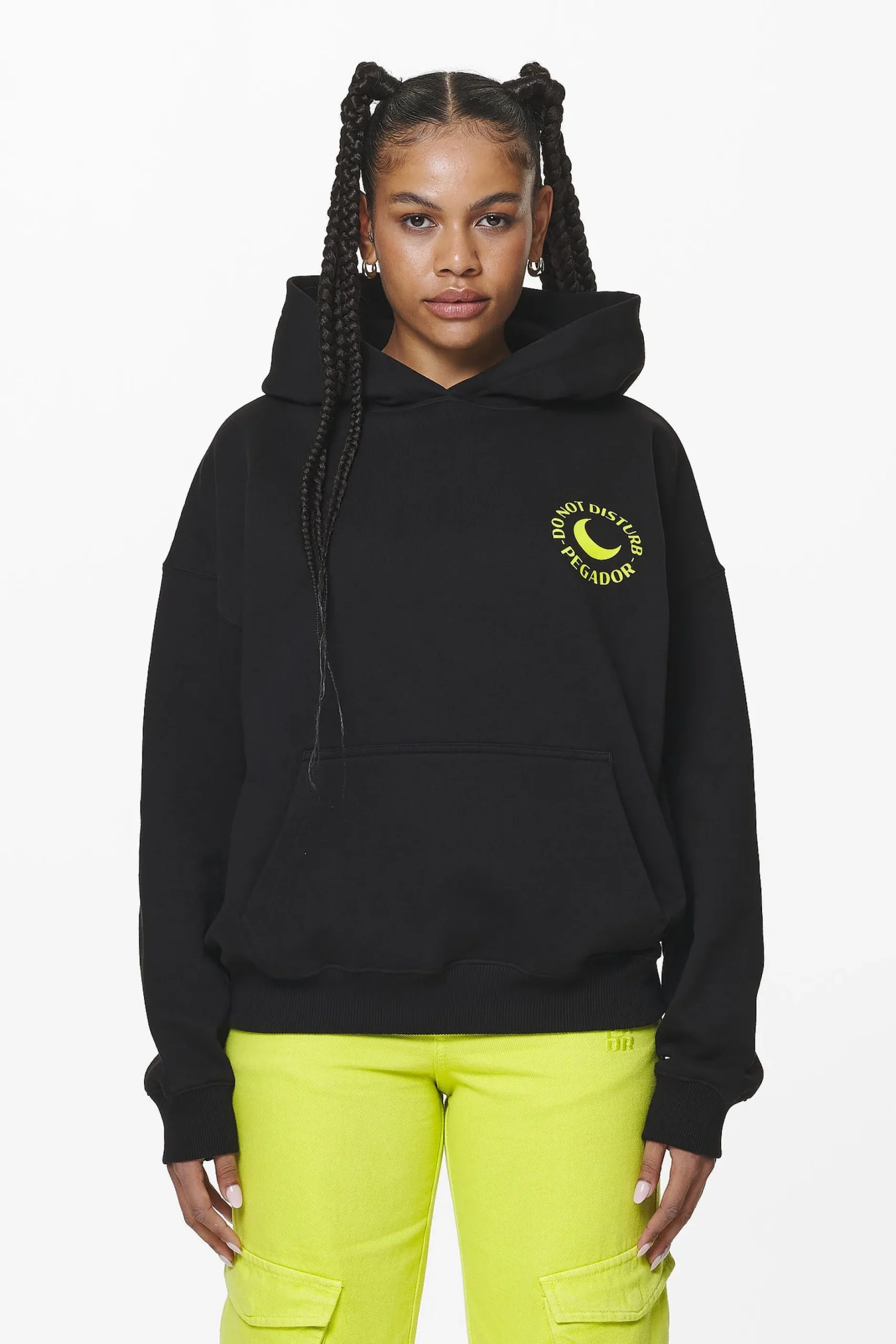 Pegador Hoodies|Ekne Oversized Hoodie Black