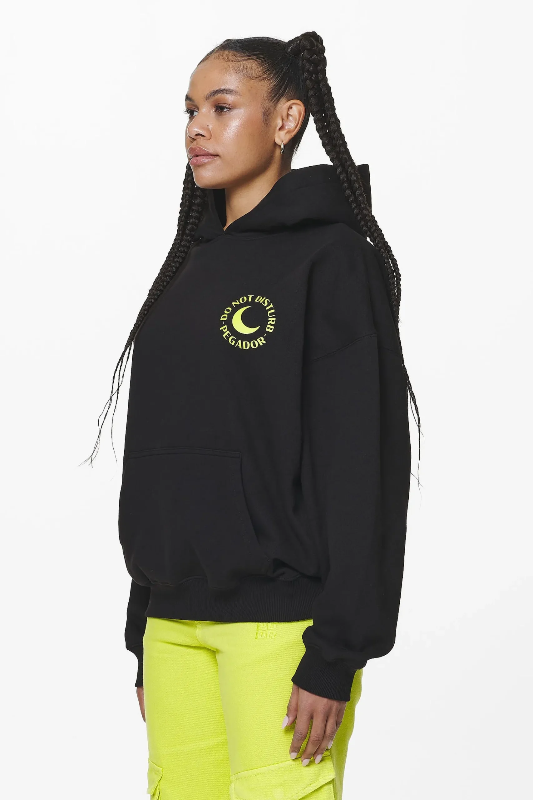 Pegador Hoodies|Ekne Oversized Hoodie Black
