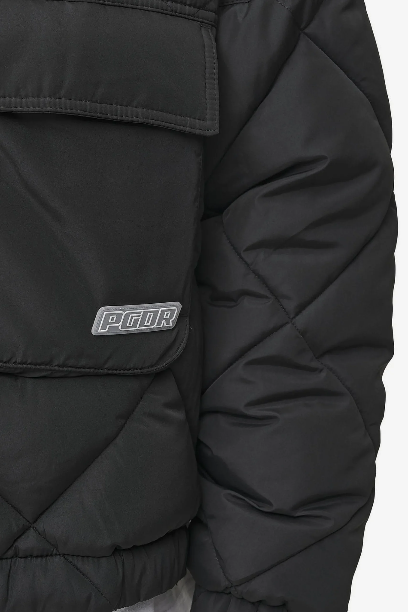 Pegador Jackets|Eldred Jump-In Puffer Jacket Black