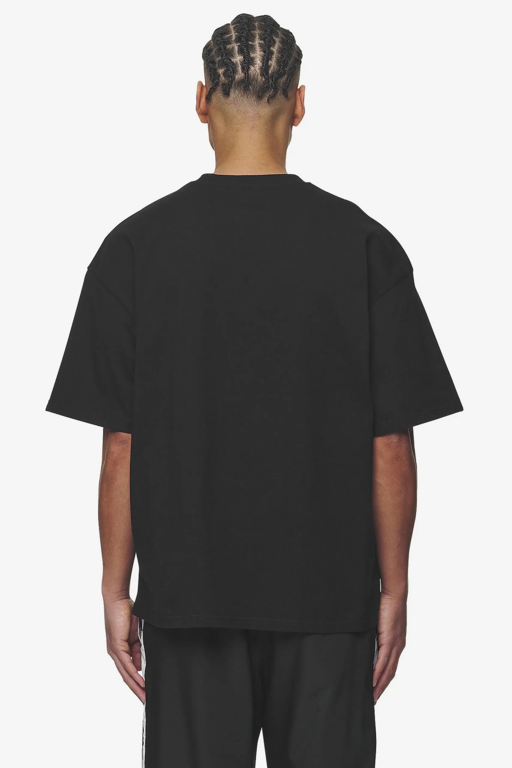 Pegador Tees|Elgin Boxy Tee Washed black