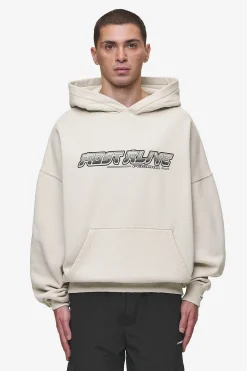 Pegador Hoodies|Enrith Boxy Hoodie Washed Light Beige