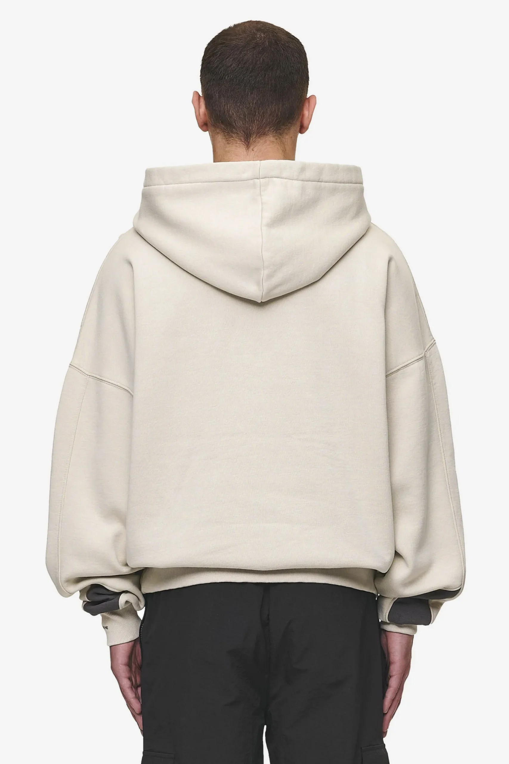 Pegador Hoodies|Enrith Boxy Hoodie Washed Light Beige