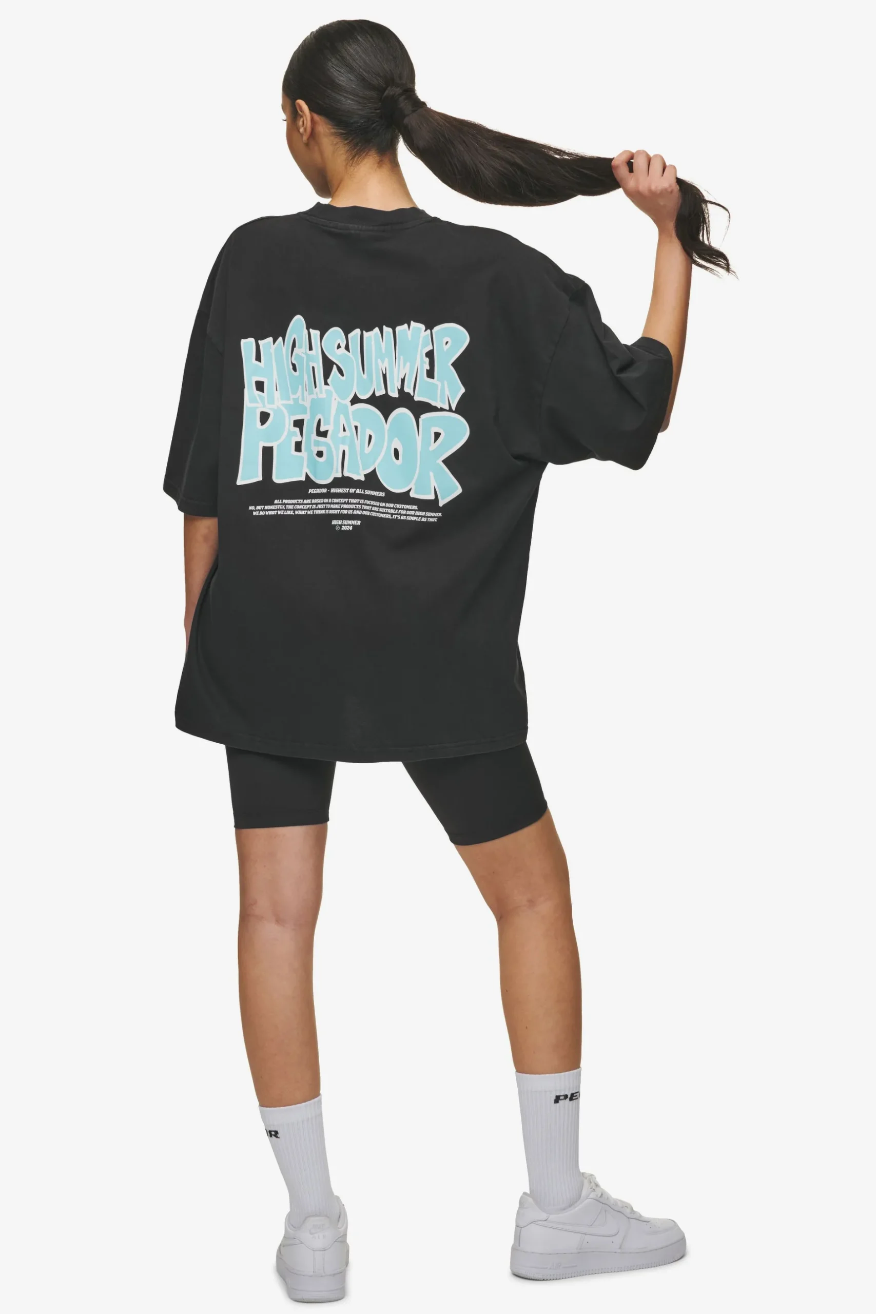 Pegador Tees|Farrar Boxy Tee Vintage black