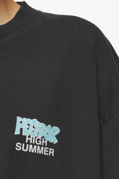 Pegador Tees|Farrar Boxy Tee Vintage black