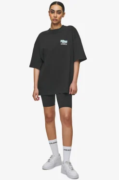 Pegador Tees|Farrar Boxy Tee Vintage black
