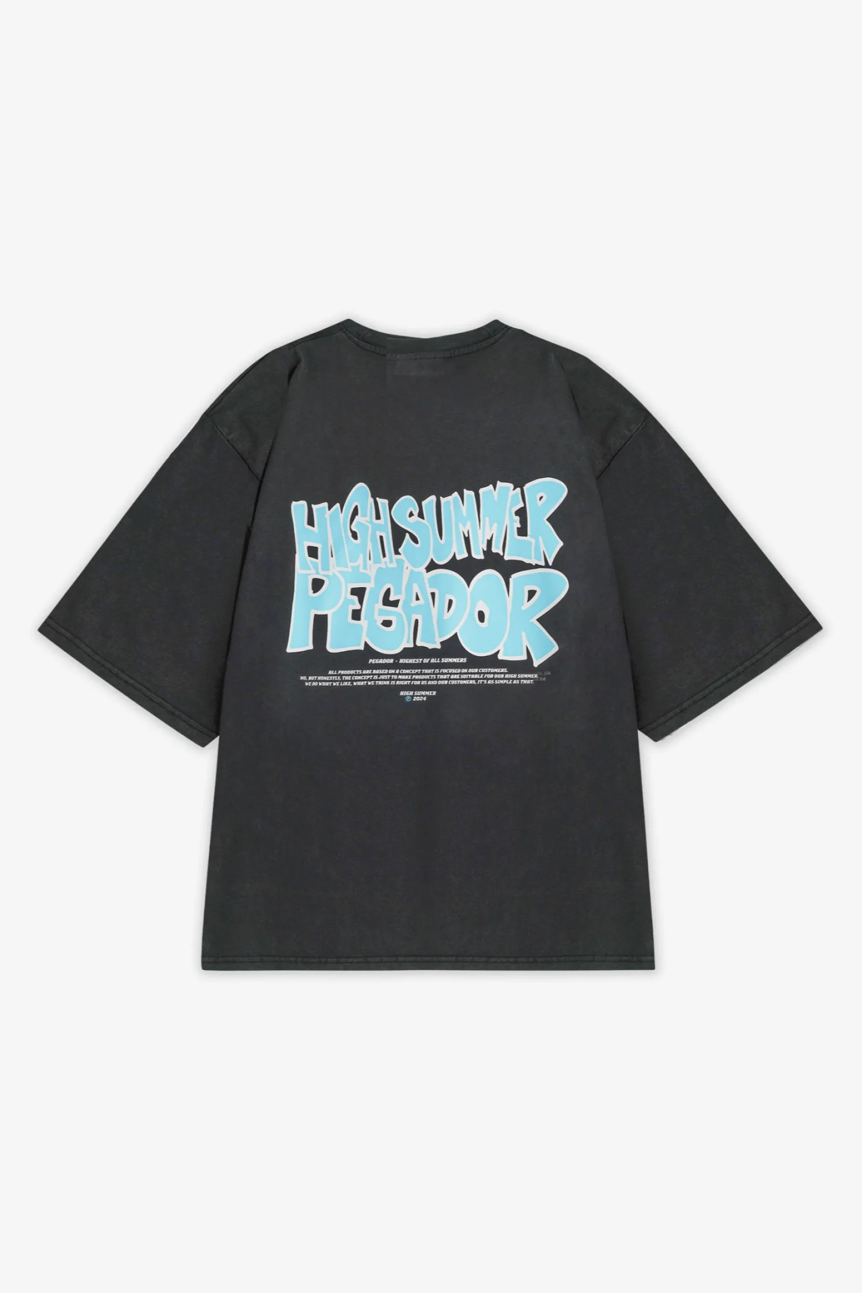 Pegador Tees|Farrar Boxy Tee Vintage black