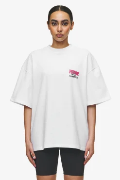 Pegador Tees|Farrar Boxy Tee White