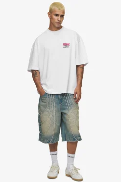 Pegador Tees|Farrar Boxy Tee White