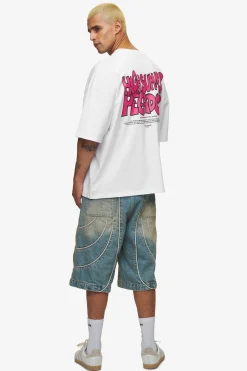Pegador Tees|Farrar Boxy Tee White