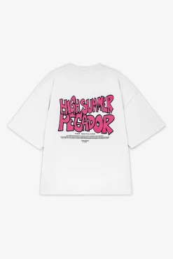 Pegador Tees|Farrar Boxy Tee White