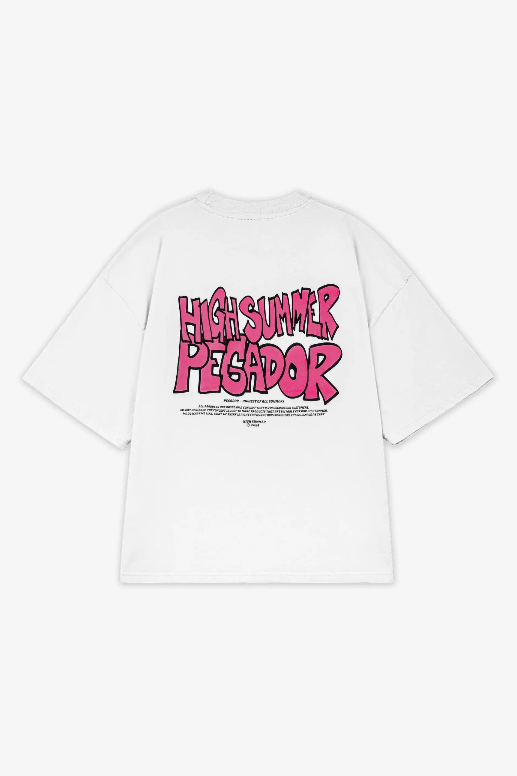 Pegador Tees|Farrar Boxy Tee White
