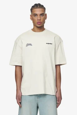 Pegador Tees|Farren Oversized Tee Washed Salty Cream