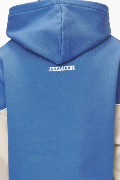 Pegador Hoodies|Farro Boxy Hoodie Washed Retro Blue