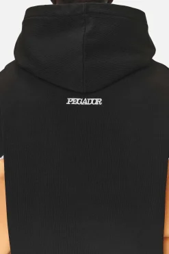 Pegador Hoodies|Farro Boxy Hoodie Washed Black