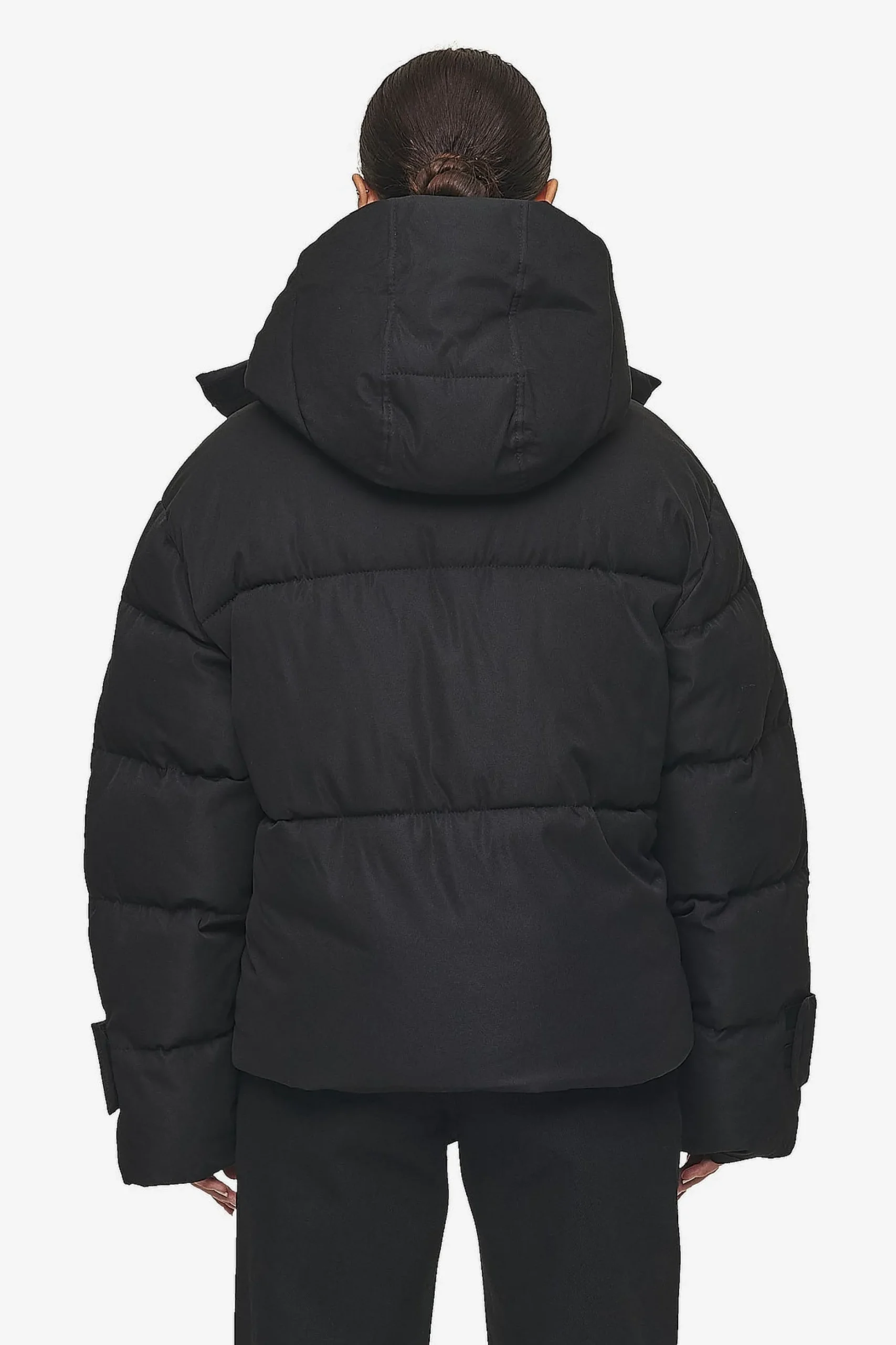Pegador Jackets|Fira Oversized Puffer Jacket Black