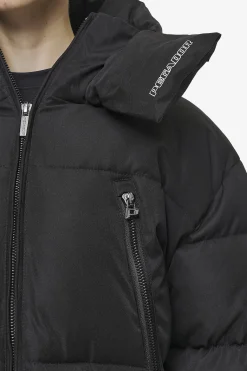 Pegador Jackets|Fira Oversized Puffer Jacket Black
