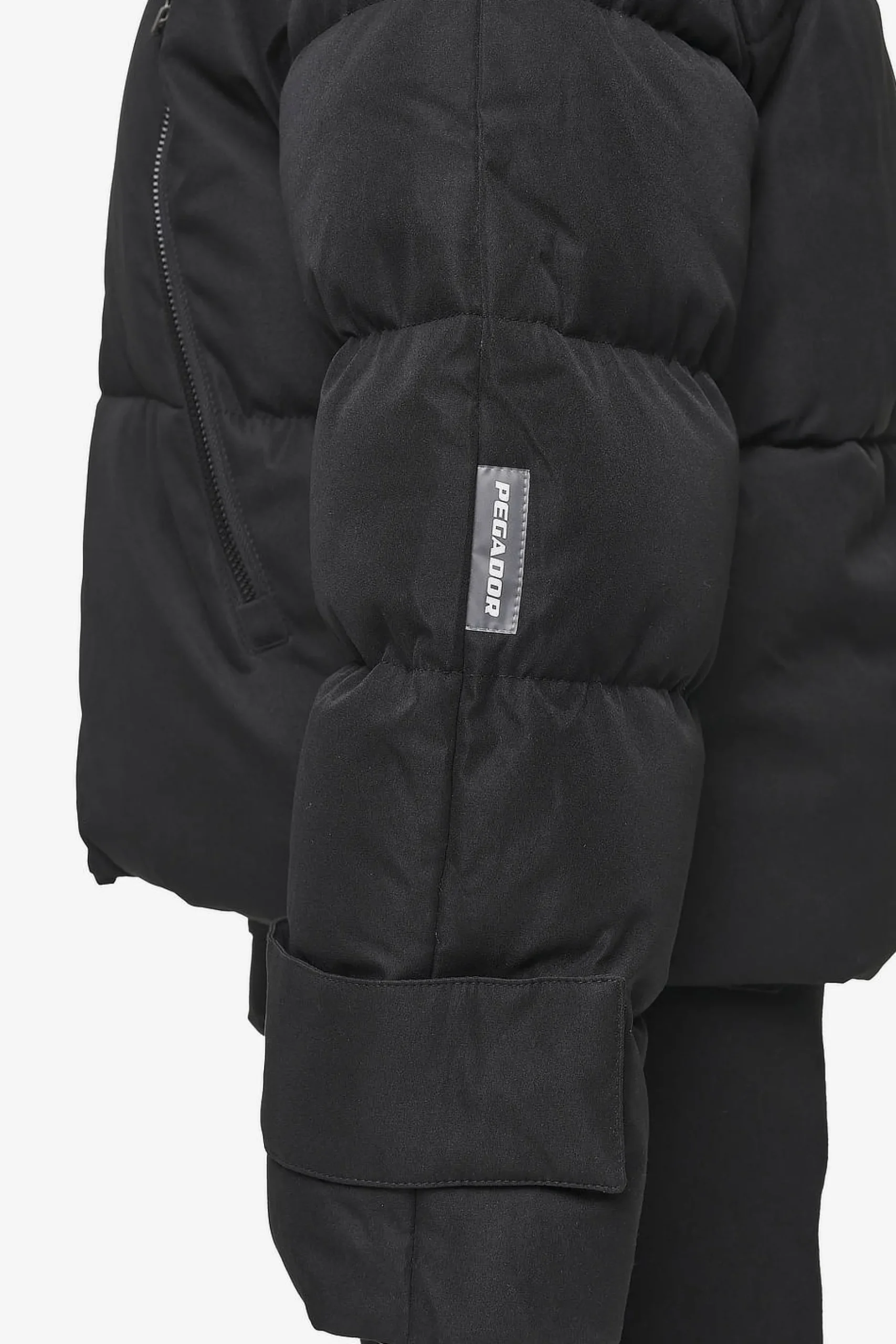 Pegador Jackets|Fira Oversized Puffer Jacket Black