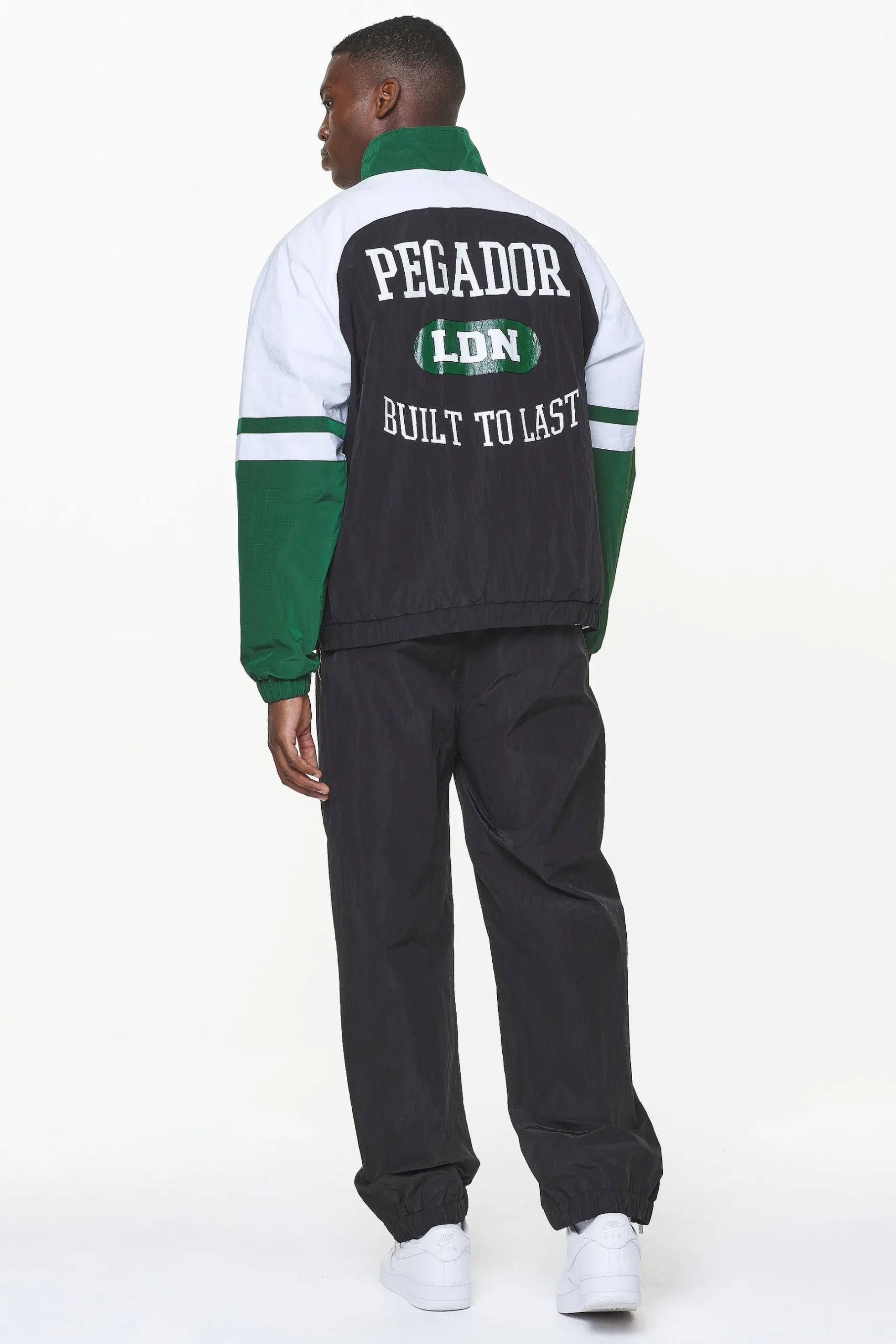 Pegador Track Jackets|Firb Track Jacket Onyx Black White